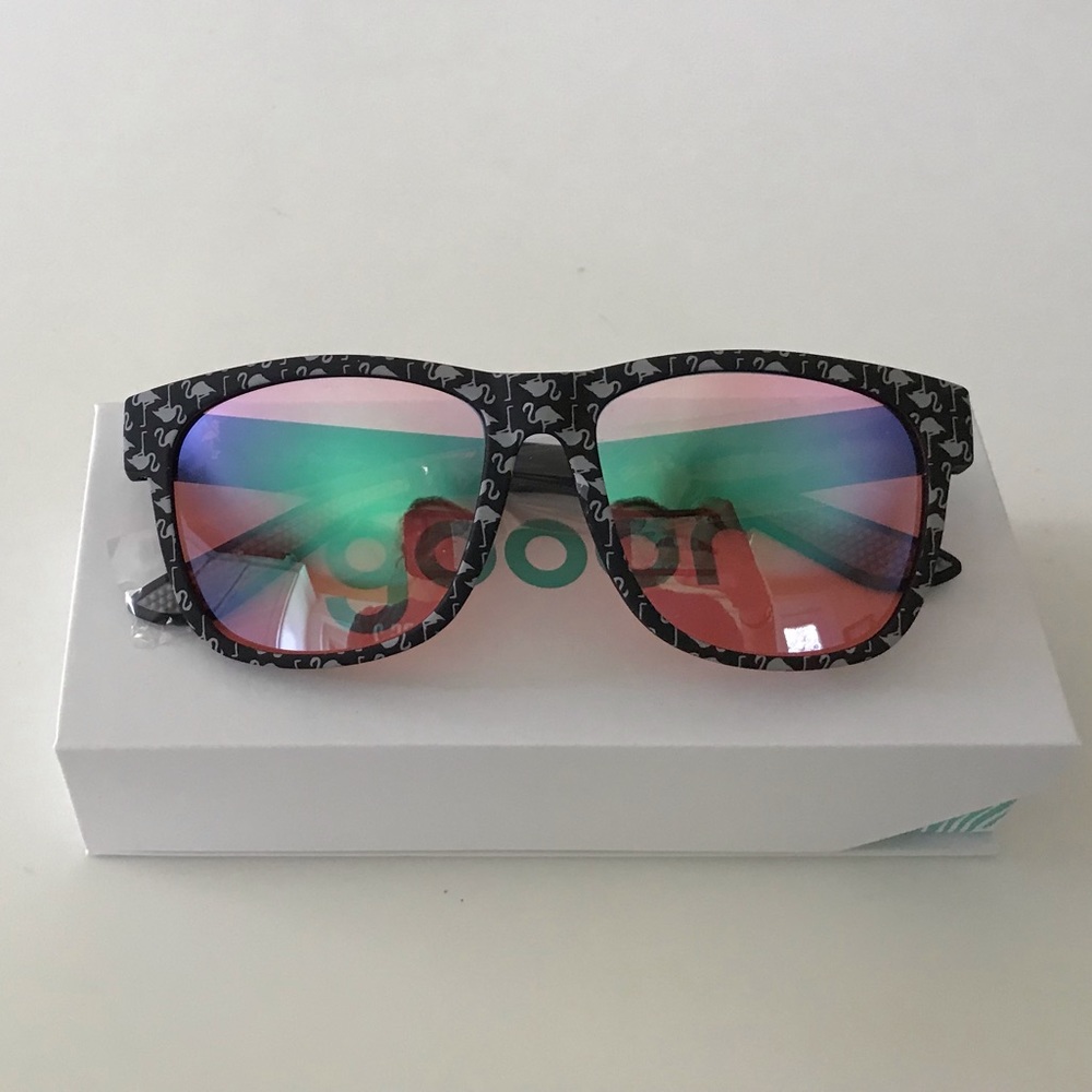 Goodr “You Say Bogey, I Say Flamingo Sunglasses”